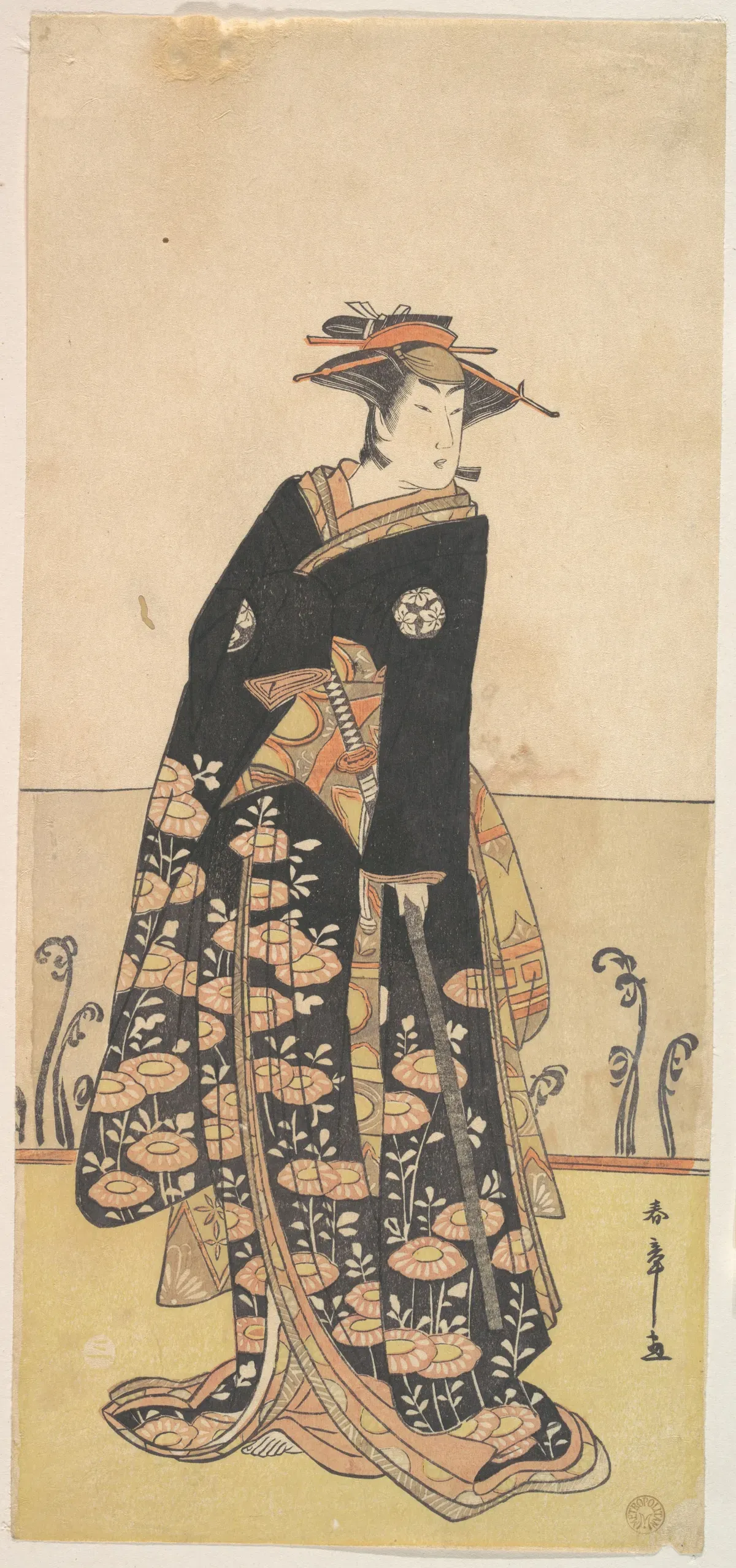 Kabuki Actor Osagawa Tsuneyo II | Katsukawa Shunshō - 浮世繪畫廊